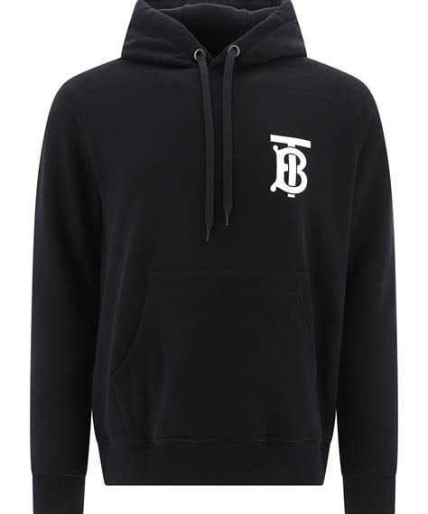 burberry logo hoodie men